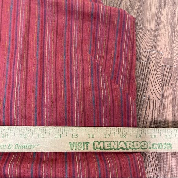 Peruvian Connection Pima Cotton Layered Striped Midi Dress 12 - Picture 6 of 6